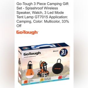 Go tough 3 pieces camping set